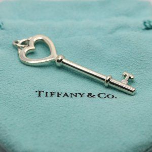 Tiffany & Co. Heart Key Pendant